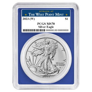 2023N (W) 1h AJ Vo[ C[O PCGS MS70 EFXg|Cg x u[t[