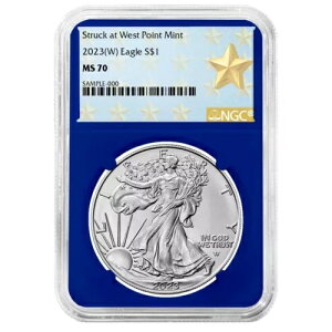 2023N (W) 1h AJ Vo[ C[O NGC MS70 EFXg|Cg X^[x u[RA