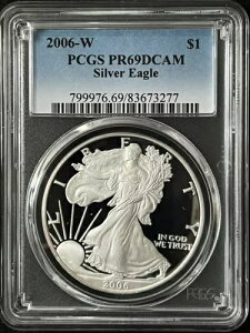 2006-W $1 fB[vJI Vo[C[Oh PCGS PR69DCAM 83673277