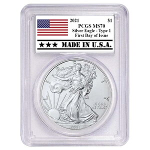 2021N 1h ^Cv1 AJ Vo[ C[O PCGS MS70 FDOI AJx