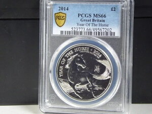 (M-191) �C�M���X 2014�N �ߔN 1�I���X ��� PCGS MS66-