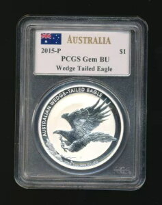 2015N P I[XgA Vo[ $1 EFbWe[C[OAMercanti PCGS Gem BU x
