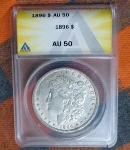 1896N ANACS AU 50 K 1hAAJO