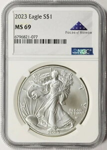 2023N 1h AJ Vo[ C[O NGC MS69 tH[h Iu Ii[ x