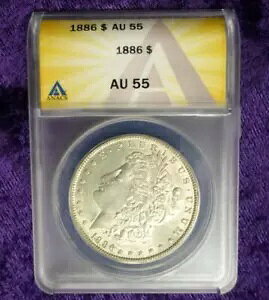 1886N ANACS AU 55 K݁AAJO 1h