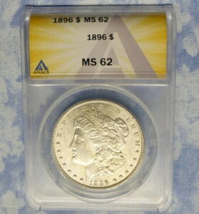 1896N ANACS MS 62 K݁AAJO  1h