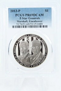 2013-P PCGS PR69DCAM 5�X�^�[�W�F�l�����Y�V���o�[���_���L�O�h���v���[�t