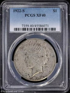 1922-S 1h s[X PCGS XF 40
