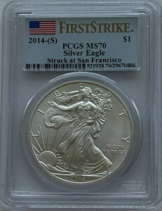 2014N-(S) 1h AJ Vo[ C[O - PCGS MS70 t@[Xg XgCN