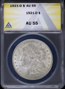 1921-D 1hK ANACS AU 55
