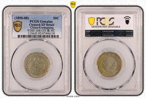 �L���� ���� 20�Z���g��� XF 1890�N Y#201 LM-135 �� NC PCGS �O���[�f�B���O