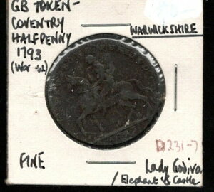 GB UK�g�[�N���F�R�x���g���[ 1793 �n�[�t�y�j�[�g�[�N�� ���f�B�S�f�B�o / �G���t�@���g���L���b�X�� �E�H�[