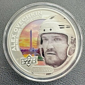 2017�N Upper Deck Grandeur NHL �t�@�C���V���o�[�R�C�� --Alex Ovechkin #1927/5000