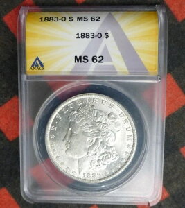 AJ 1883 O ANACS MS 62 K݁AAJO 1h