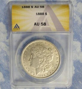 1888N ANACS AU 58 K݁AAJO 1h