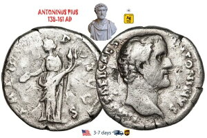 �Ñネ�[�}�鍑�R�C�� �V���o�[ �f�i���E�X �A���g�j�k�X �s�E�X 138-161 AD #31302