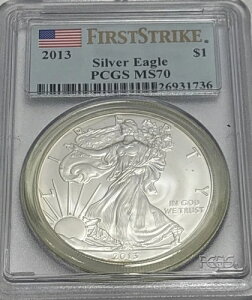 2013N AJC[O ʋ PCGS MS70 t@[XgXgCN