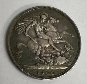 1900�N �C�M���X ���B�N�g���A���� �x�[���w�b�h �V���o�[�N���E�� LXIV �G�b�W�R�C��