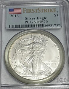 2013N AJC[O ʋ PCGS MS70 t@[XgXgCN