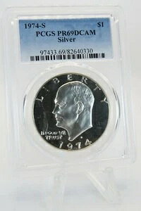 1974-S PCGS PR69DCAM Vo[ AC[n[ h IKE v[t 1h