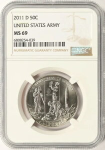 2011-D 50Zg AJRLOn[th NGC MS69