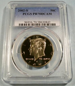 2002-S 50Zg Nbh PCGS PR70DCAM PlfB n[t_[ v[t fB[vJI PR 70 DC