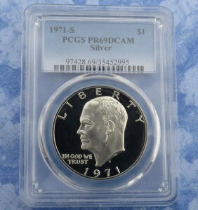 1971 S PCGS PR 69 D-Cam Vo[ AC[n[ v[t hAA|11L Rev