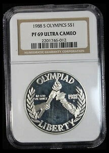 1988-S LO - IsbN - NGC PR-69 UCam TQ2996/RH