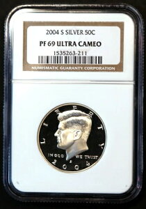 2004 S PlfB Vo[ v[t 50Zg NGC PF69AɗǂA