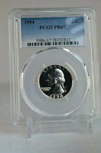 PR67 1954 PCGS O[fbh Vo[ Vg NH[^[ A CgJIRC PR 67
