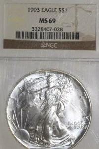 1993N AJ 1h C[O 1IX 999  NGC MS69 (3328407-028)