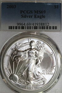 2003N AJ 1h C[O 1IX 999 PCGSO[h MS69 (41938812)