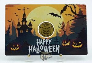 ハロウィンカボチャ 1/1000オンス 999金貨 3000フラン チャド