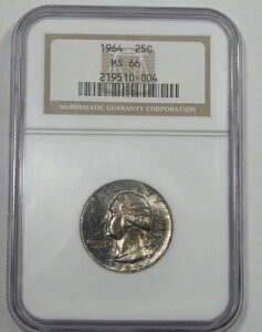1964NVgNH[^[ NGC MS 66F Vo[ 25Zg