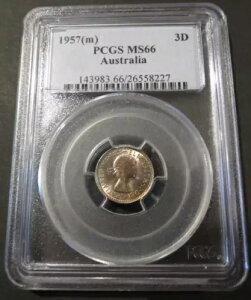 1957N MS66 PCGS X[yX 3D GEM/UNC Ӓς GUxX I[XgA