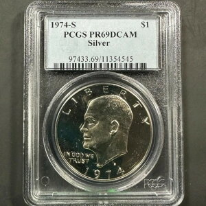 1974-S 1h Vo[ v[t ACNEAC[n[ h PCGS PR69 DCAM (85154)