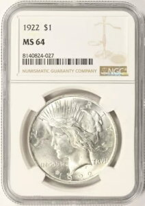 1922N s[XVo[h 1h NGC MS64