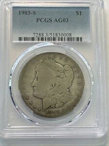 1903S �����K���E�_���[ PCGS AG03 �ؖ��� 728835-1830008 ?