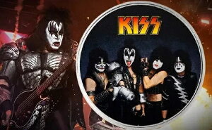 KISS - 50���N�L�O - 1�I���X .999 �V���o�[ �J���[���v���[�t TEP �j�E�G 2023