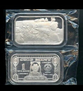 CMG MINT 2023 T^qYEfB[Y NX}X 1gCIX .999 Vo[ A[go[ COA t