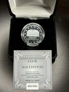 2021N 1/2IX .999 Vo[ KCK[ 500443