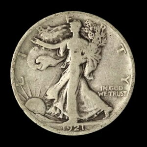 1921-S 50�Z���g �E�H�[�L���O�E���o�e�B �V���o�[ �n�[�t�h�� - �č���������