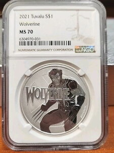 2021�N�c�o��S $1 �E�����@���� MS70