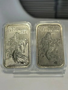 MK Barz 1�I���X 999 �t�@�C���V���o�[�o�[�ALust Of Deity�B�V���o�[�o�[2�{�Z�b�g�I
