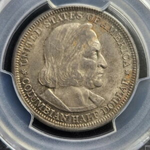 1893�N 50�Z���g �R�����r�A��� �n�[�t�h�� - PCGS MS63 �I���W�i��