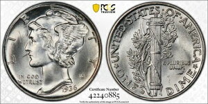 1936-S �}�[�L�����[�_�C�� PCGS MS64FB �t���o���h �S�[���h�V�[���h���x��