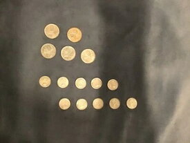 カナダ銀貨/10セント10枚、25セント5枚
