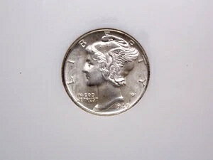 1940N "D" }[L[ Vo[ _C 10Zg NGC MS66 FB *toh* I[ht@beB #010 ECC&C