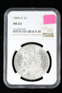 1884-O �����K���E�_���[ NGC MS63 3GO3