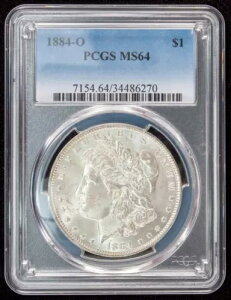 1884-O K PCGS MS64 Te\